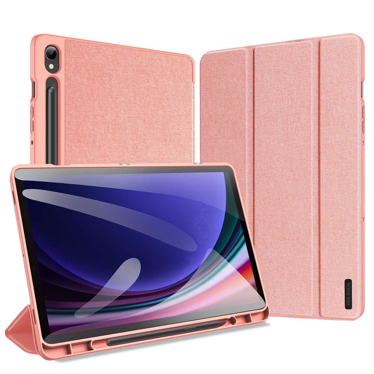 Чехол-книжка Dux Ducis Domo Series для Samsung Galaxy Tab S9 11'' X710/X716B Pink (6934913025913)