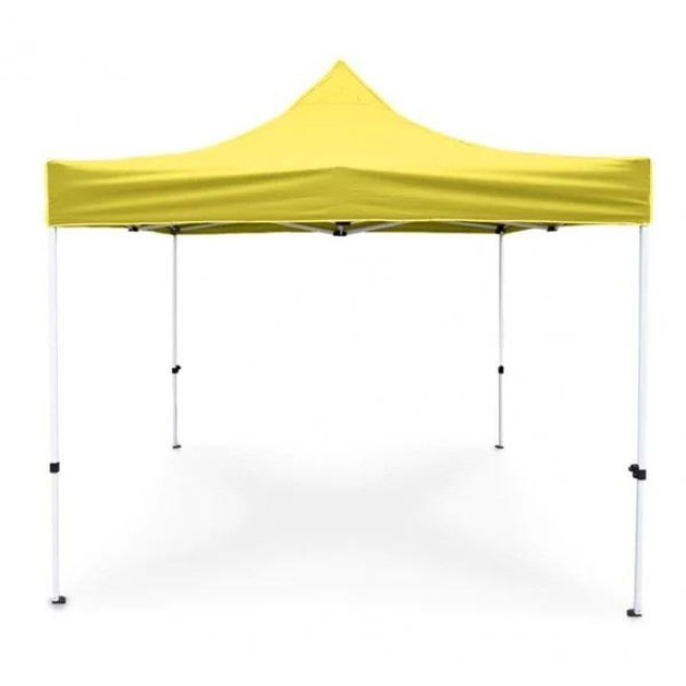 Розсувний намет посилений 3х3 м Жовтий - фото 2 Розсувний намет посилений 3х3 м Жовтий - фото 2