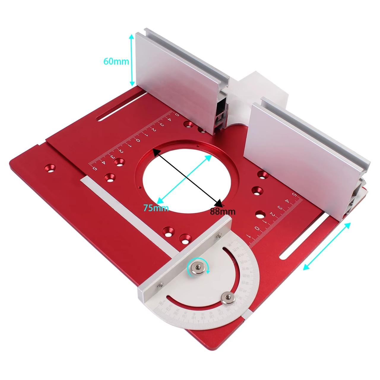 Столик фрезерный с отверстиями 88-95 мм Вишневый (ПФВ-3) - фото 3 Столик фрезерный с отверстиями 88-95 мм Вишневый (ПФВ-3) - фото 3