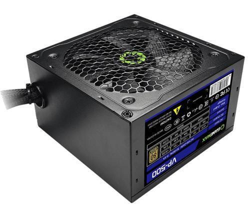 Блок питания 500 Вт, GameMax VP-500, черный, 80+ Bronze, Active PFC, 12 см, 3xMolex / 4xSATA / 1x6+2-pin / 1x4+4-pin / 1x20+4-pin,