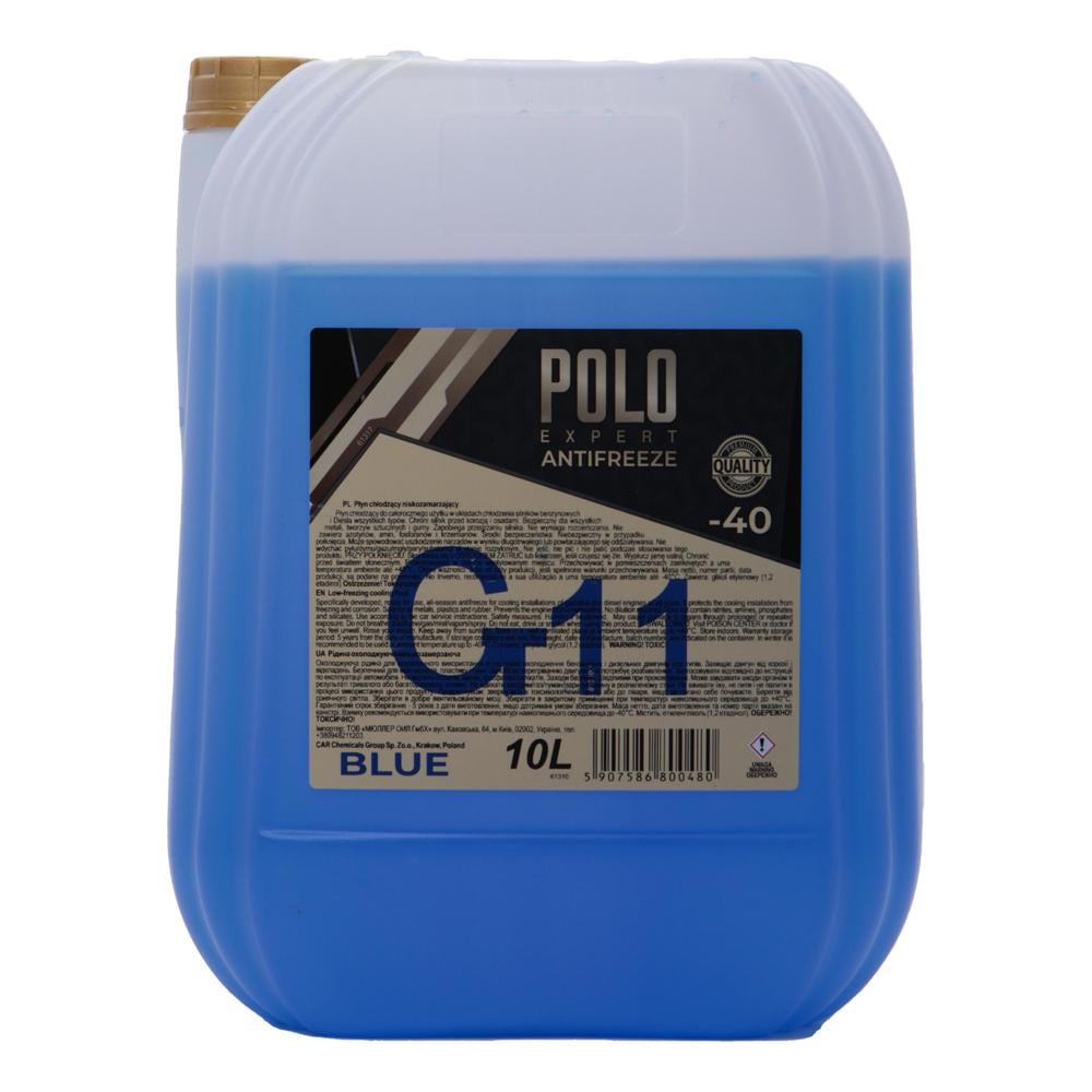 Антифриз Polo Expert Сt11 40 Premium канистра п/э 10 л Синий Антифриз Polo Expert Сt11 40 Premium канистра п/э 10 л Синий