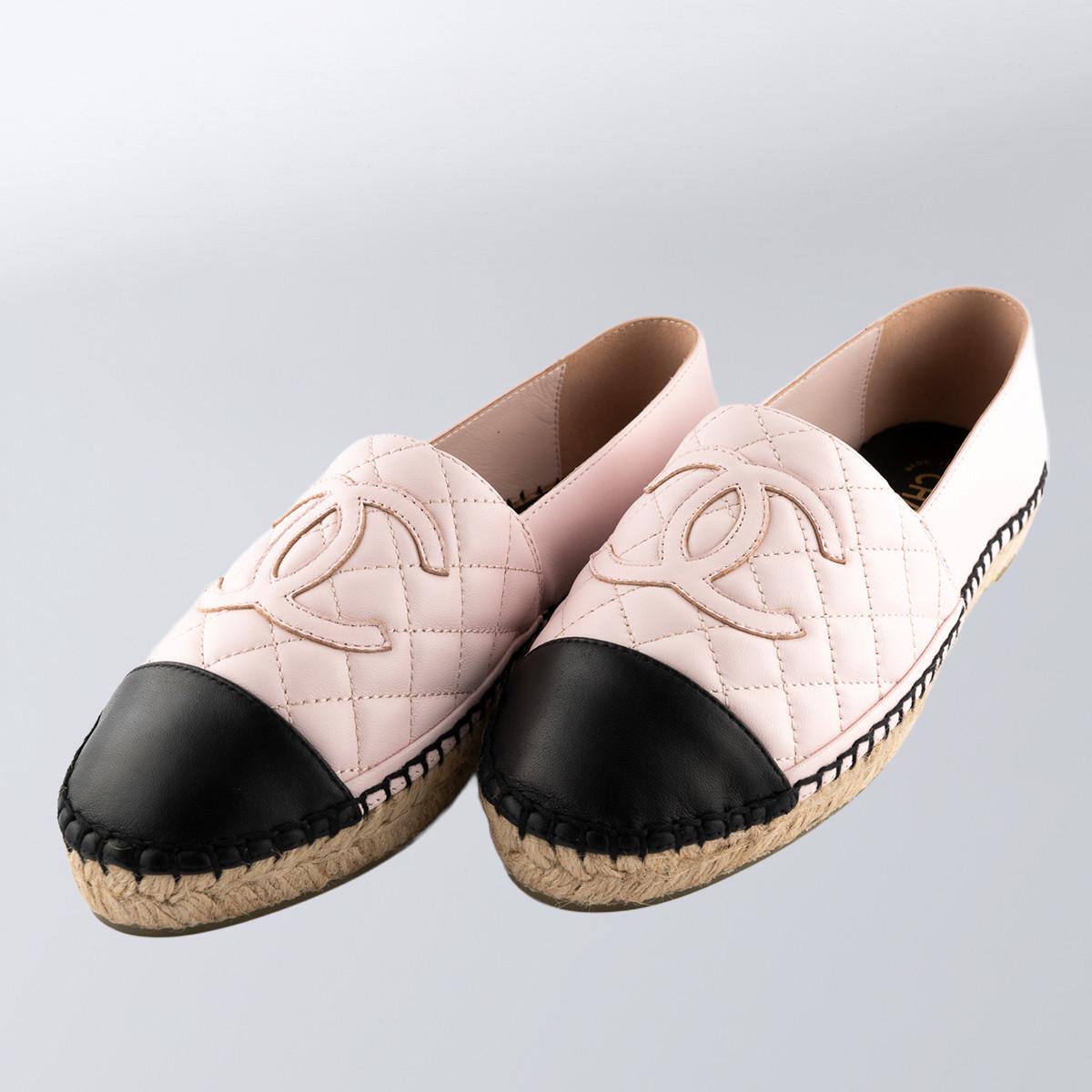 Еспадрільї жіночі повсякденні Chanel р. 38 Рожевий (2797308529)