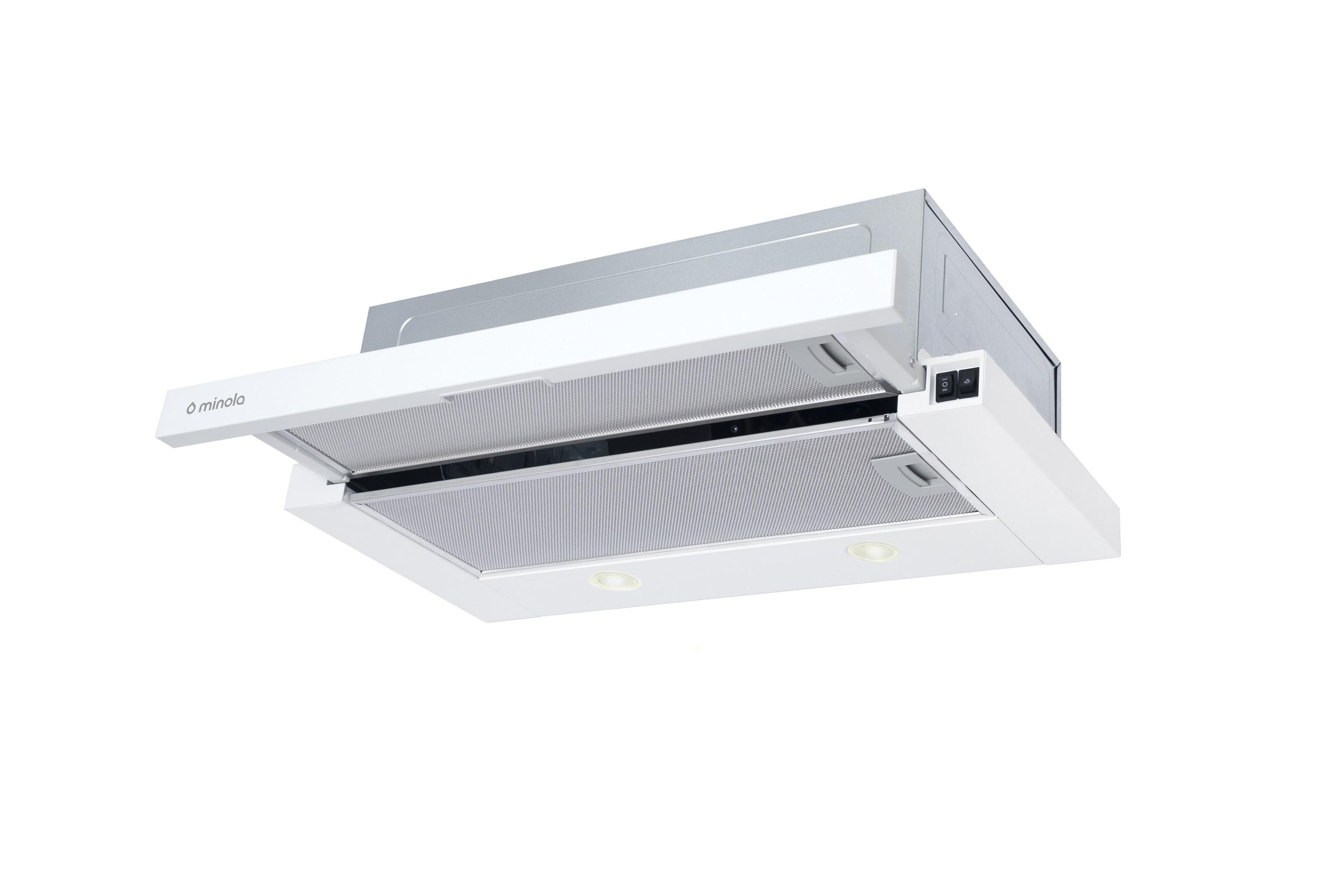 Витяжка телескопічна Minola MTL 6212 WH 700 LED - фото 3