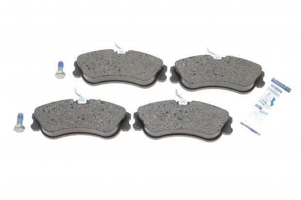 Тормозные колодки передние ICER для Citroen Berlingo 99-11/Peugeot 206 99-/Partner 96-15 (181570-700)
