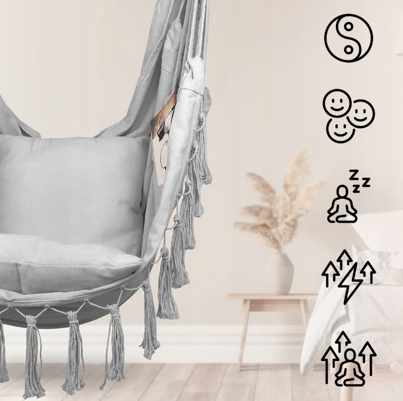 Крісло Malatec 100 см до 120 кг Сірий (11220912) - фото 8 Крісло Malatec 100 см до 120 кг Сірий (11220912) - фото 8