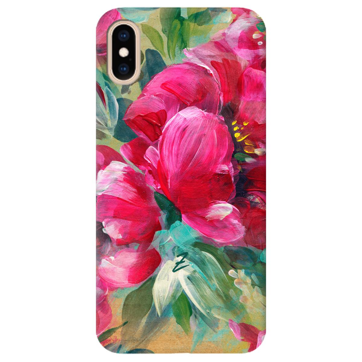 Силиконовый чехол Zorrov для Apple iPhone XS - Florabella (11170040086052012)