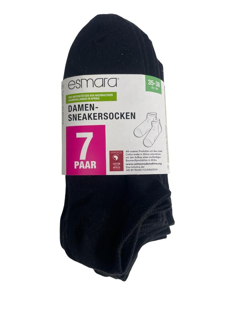 Носки Esmara 371410x10 7в1 женские р. 35-38 Черный (194147)