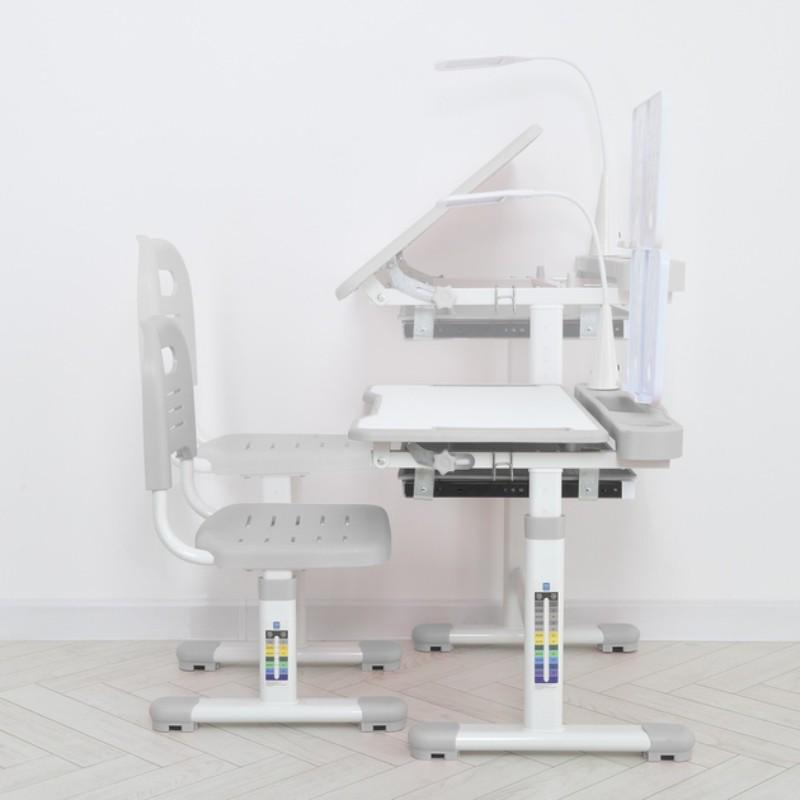 Парта дитяча Bambi та стілець із регулюванням висоти Сірий (M 5068-11) - фото 7 Парта дитяча Bambi та стілець із регулюванням висоти Сірий (M 5068-11) - фото 7