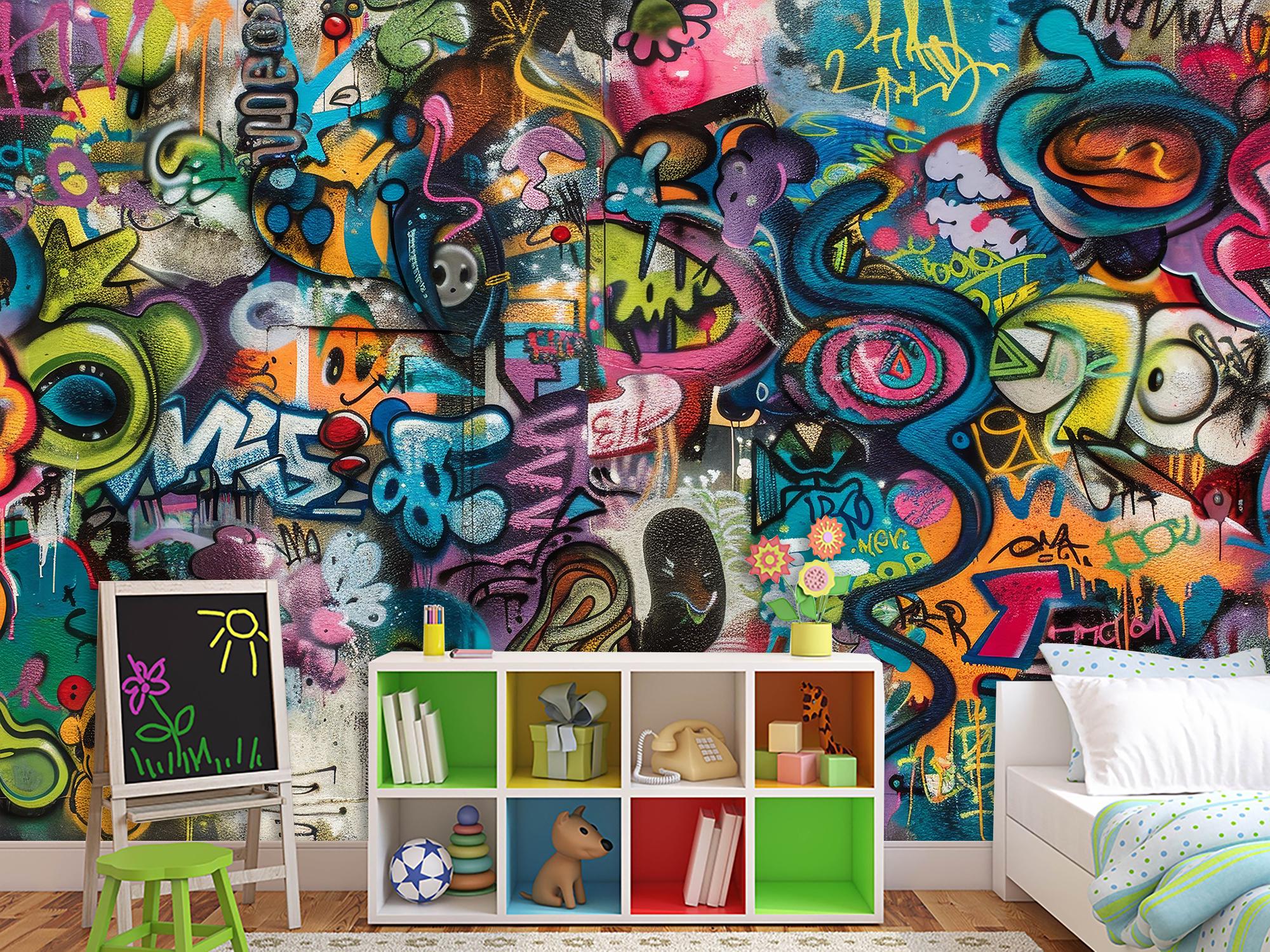 Фотошпалери флізелінові Фанк графіті 245х368 см (SPF-113/7) - фото 6