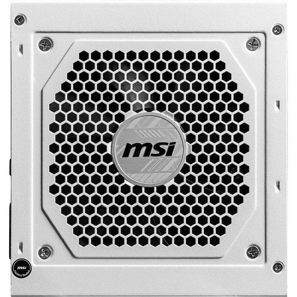 Блок питания модульный MSI MAG A850GL PCIE5 ATX 3.0 850W 80+ Gold White (29596643) - фото 2 Блок питания модульный MSI MAG A850GL PCIE5 ATX 3.0 850W 80+ Gold White (29596643) - фото 2
