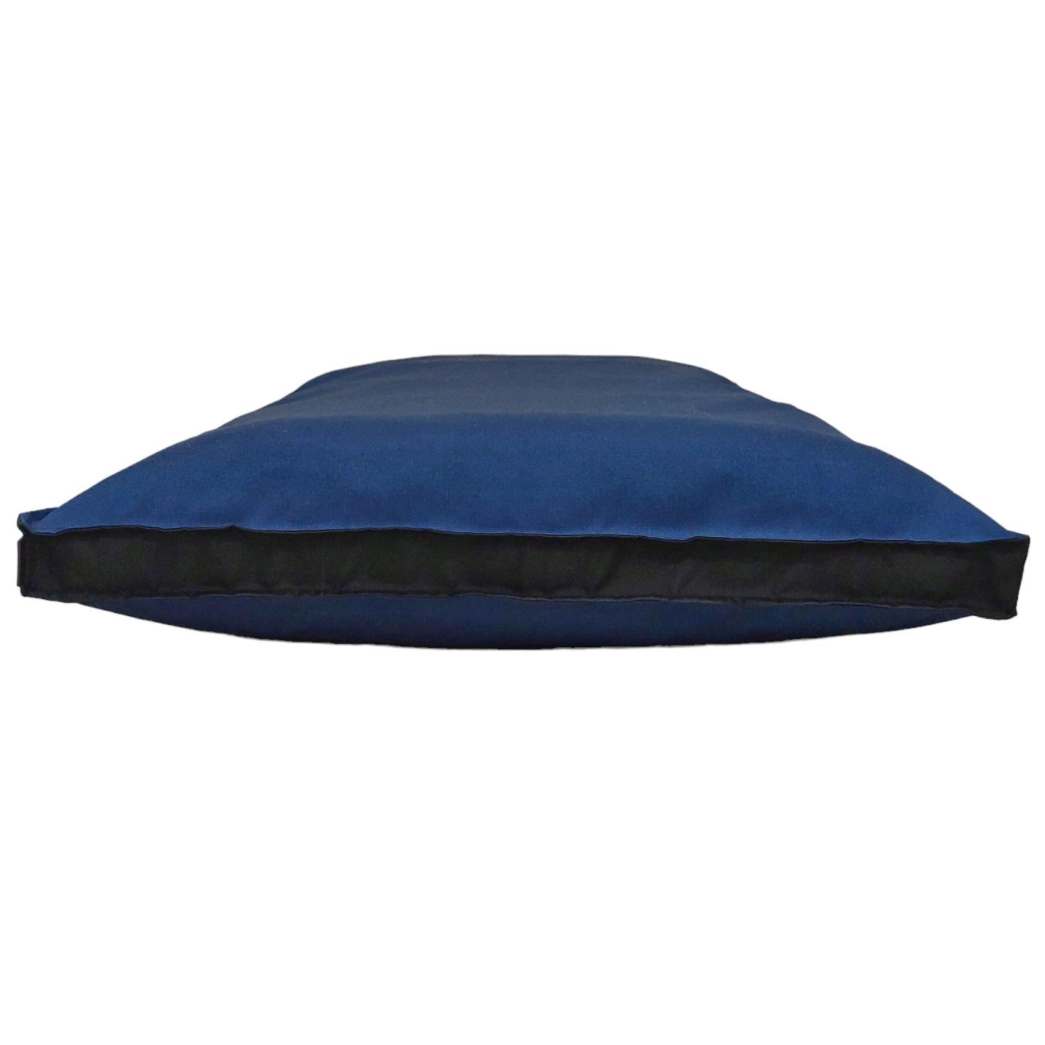 Лежак для собак двухсторонний Huge and Tiny Waterproof 120x80x6 см Синий с черным (8545) - фото 3 Лежак для собак двухсторонний Huge and Tiny Waterproof 120x80x6 см Синий с черным (8545) - фото 3