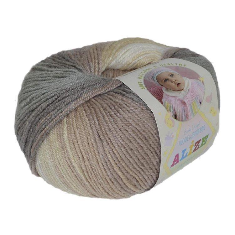 Пряжа Alize Baby Wool Batik 4726