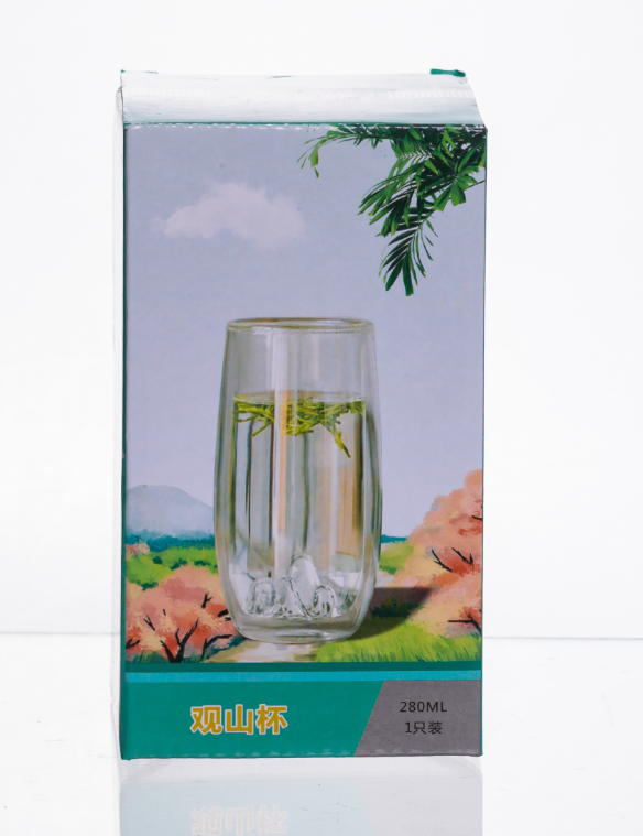 Склянка для напоїв Холодна гора з товстого скла 280 мл Прозорий (64486-27) - фото 3