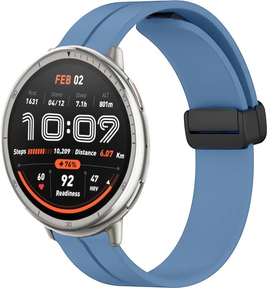 Ремешок для смарт-часов Rysta для Amazfit Active 2 Round Light Blue (42142-0B)