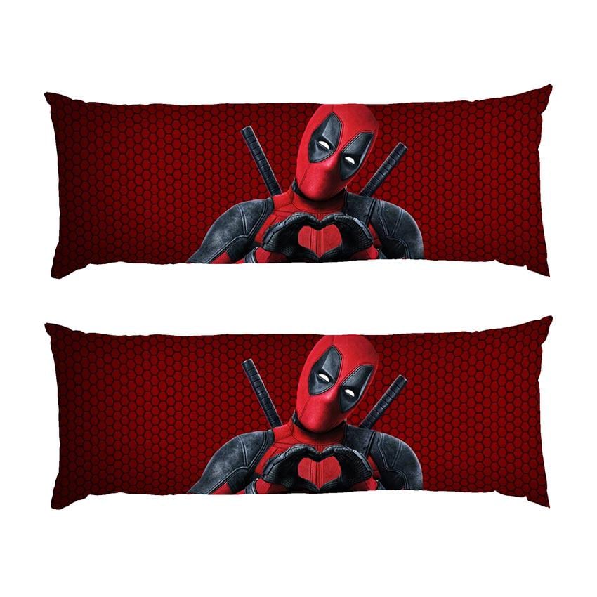Подушка дакімакура Deadpool Heart Marvel габардин 150х50 см (113286-3)