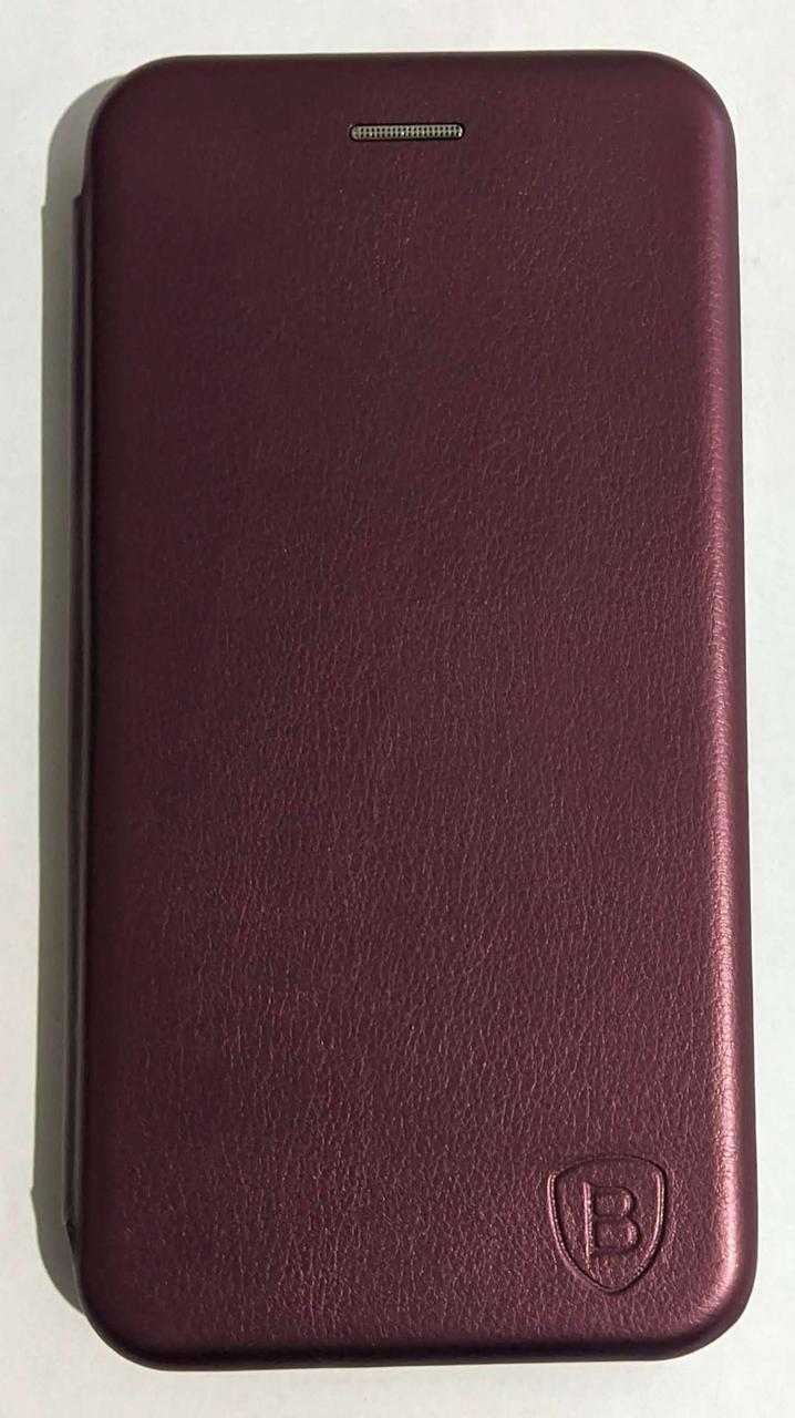 Чехол-книжка "CLASSY&LEVEL" HUAWEI P40 LITE BORDO