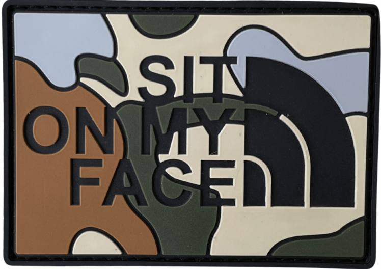 Патч ПВХ SIT ON MY FACE (PATCH-060) Патч ПВХ SIT ON MY FACE (PATCH-060)
