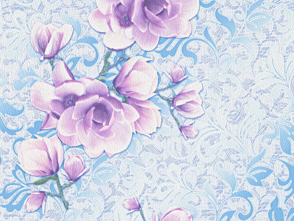 Шпалери паперові Слов'янські шпалери Ане 706403 0,53x10,05 м Блакитний (4824033124559) Шпалери паперові Слов'янські шпалери Ане 706403 0,53x10,05 м Блакитний (4824033124559)