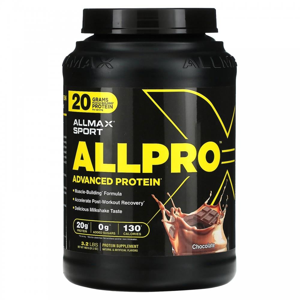 Протеїн Allmax Nutrition ALLPRO Advanced Protein Chocolate 1453 г