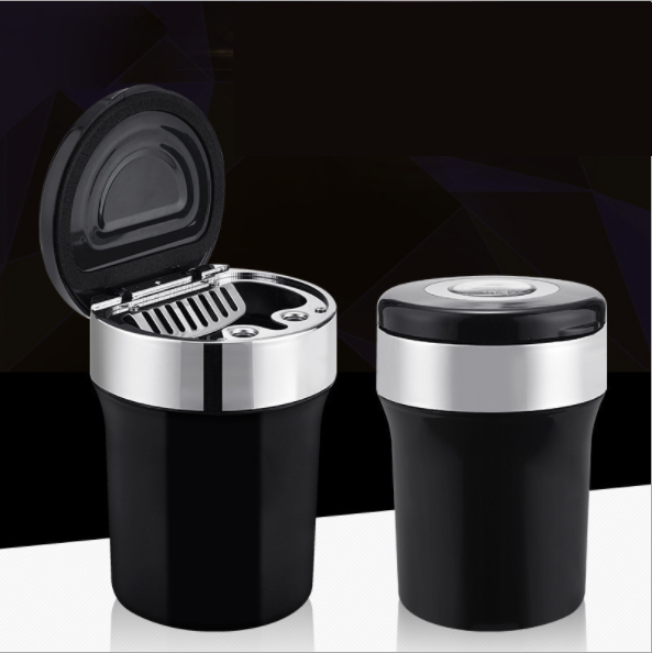 Попільничка автомобільна ZHEJIANG з підсвічуванням Синій (02189) - фото 10