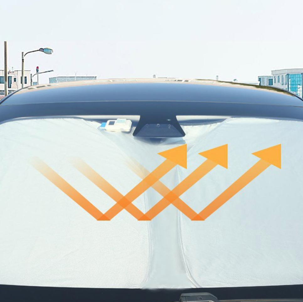 Накидка чохол на лобове скло від сонця 145х80 см (AND XL-1488) - фото 4