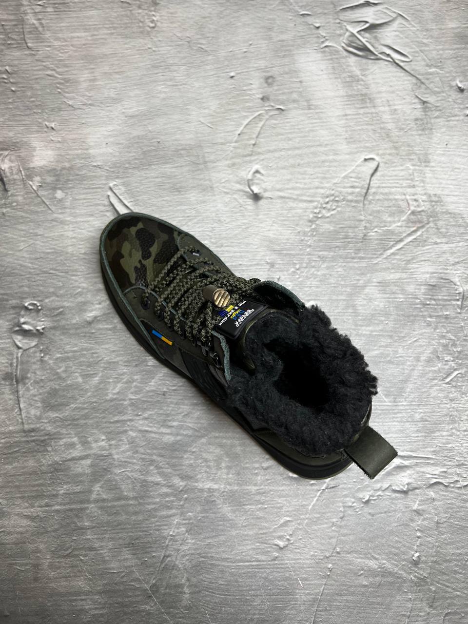 Берці зимові чоловічі з хутром та гербом р. 43 Мультикам - фото 7 Берці зимові чоловічі з хутром та гербом р. 43 Мультикам - фото 7