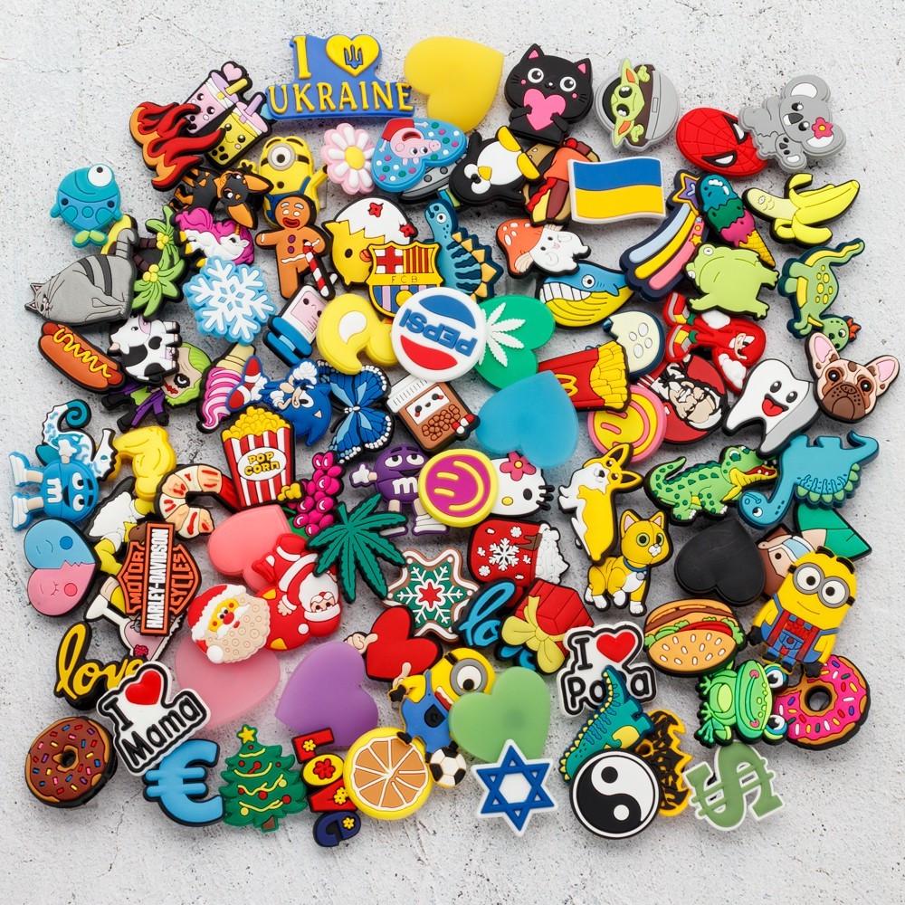 Джибитсы для кроксов набор №100/1 100 шт. (2092689408)