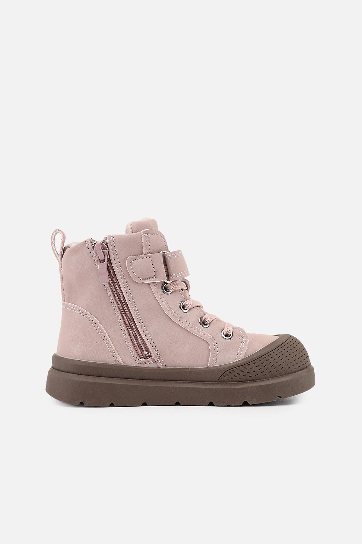 Черевики дитячі демісезонні ЦБ-00279232 для дівчинки р. 32 Пудровий (29086225) - фото 3