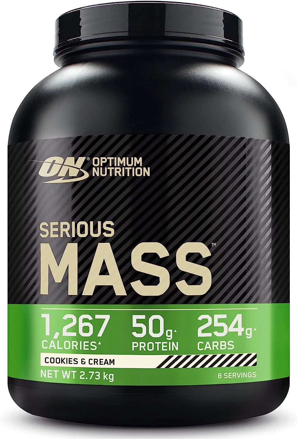 Гейнер Optimum Nutrition Serious Mass Chookies cream 2727 g