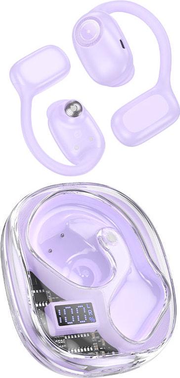 Наушники беспроводные Hoco EA3 Bluetooth гарнитура Violet (38208)