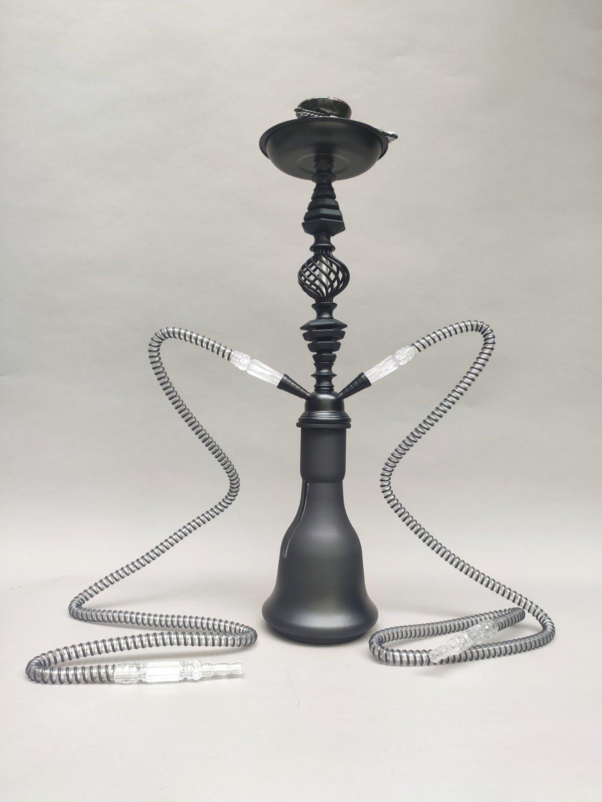 Кальян Hookah Rami Carbon на 2 персоны 55 см Black