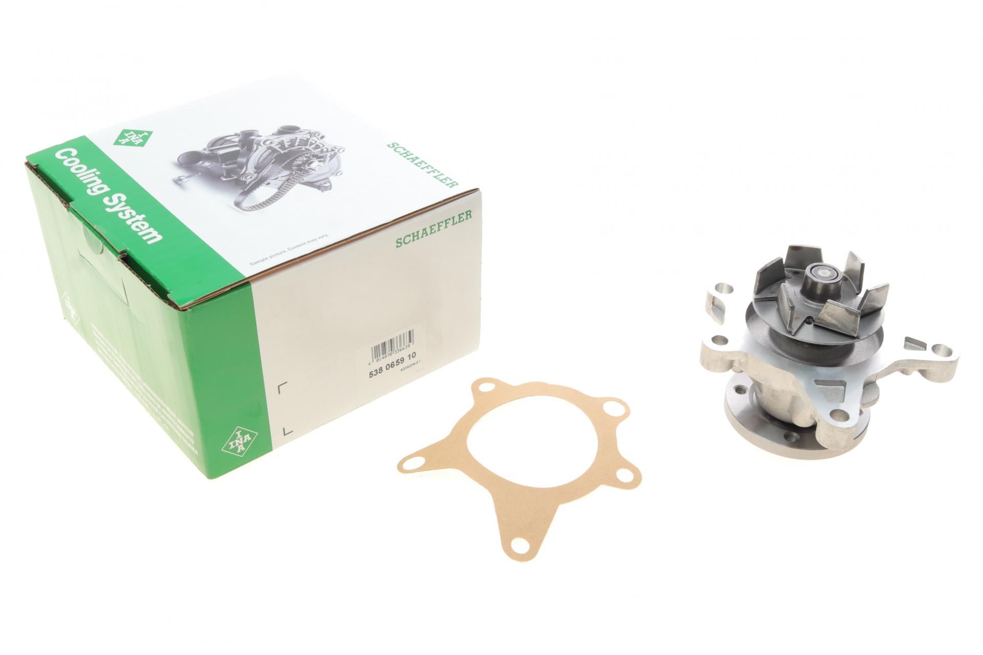 Помпа воды INA Hyundai Accent/i20/i30/Kia Cee'd/Carens/Cerato/Soul 1.4/1.6/1.6CVVT 07- 538 0659 10 Помпа воды INA Hyundai Accent/i20/i30/Kia Cee'd/Carens/Cerato/Soul 1.4/1.6/1.6CVVT 07- 538 0659 10