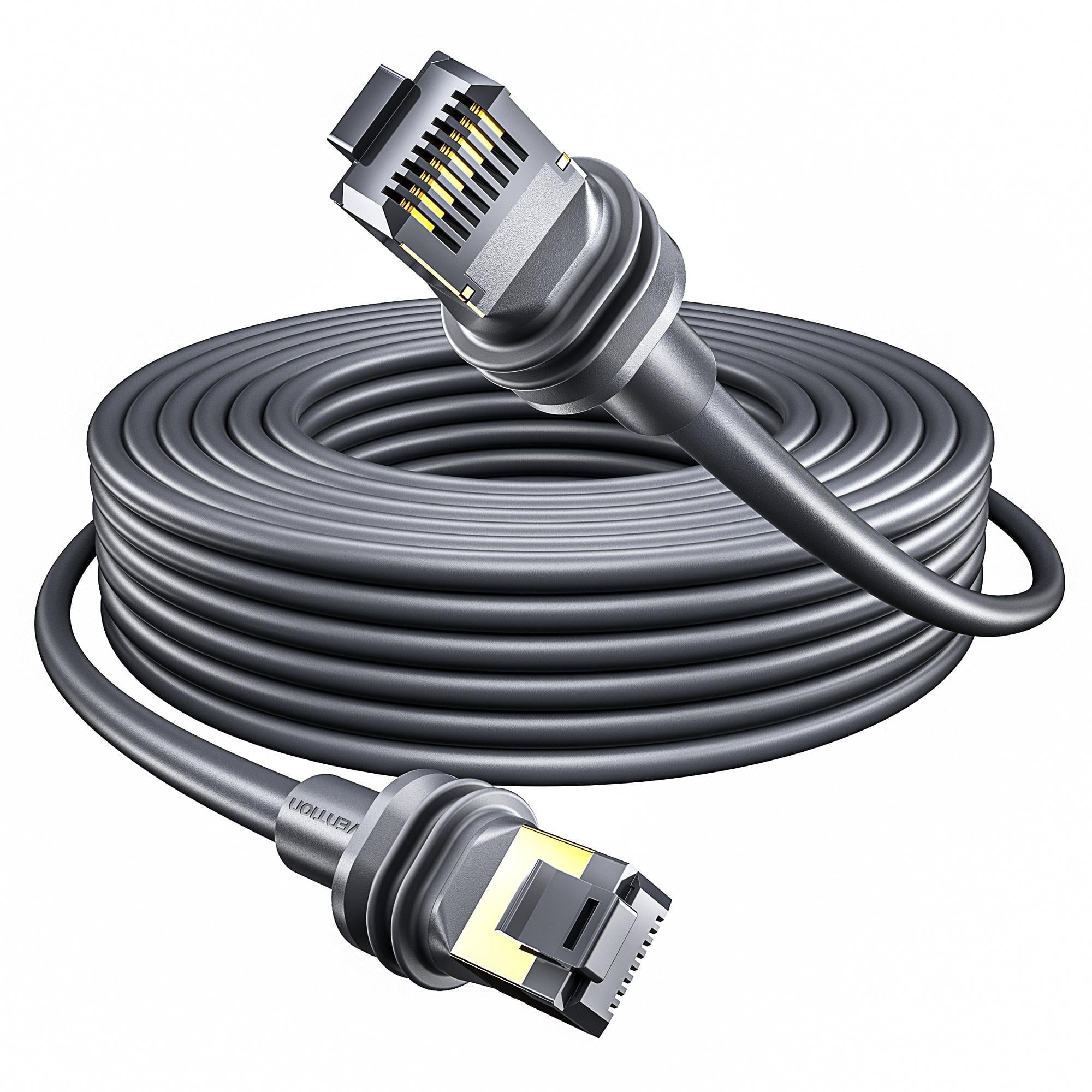 Кабель мережевий для Starlink Vention Cat 7 15 м Сірий (IAJHN)