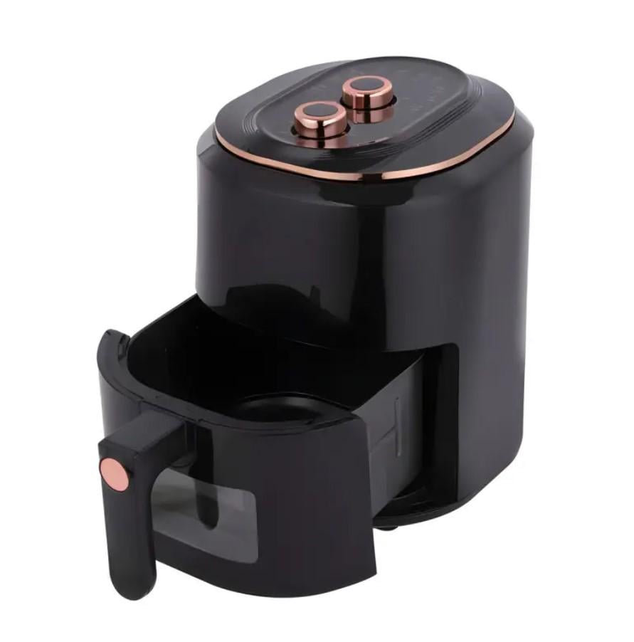 Мультипіч універсальна Rainberg RB 2242 3800W для приготування без олії 7,5 л Чорна Мультипіч універсальна Rainberg RB 2242 3800W для приготування без олії 7,5 л Чорна