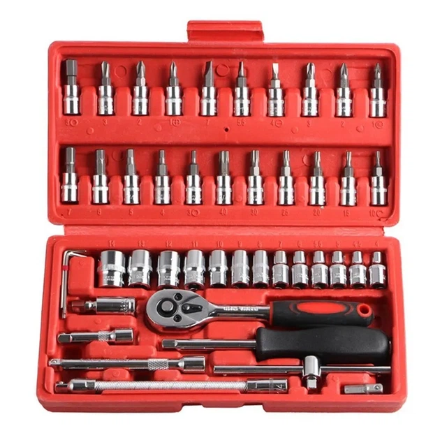 Набор ручных инструментов PIECE TOOL SET 46 шт. (35942241) Набор ручных инструментов PIECE TOOL SET 46 шт. (35942241)