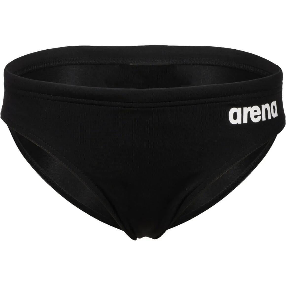 Плавки-брифы детские Arena TEAM SWIM BRIEFS SOLID 140 см Черный (004774-550)