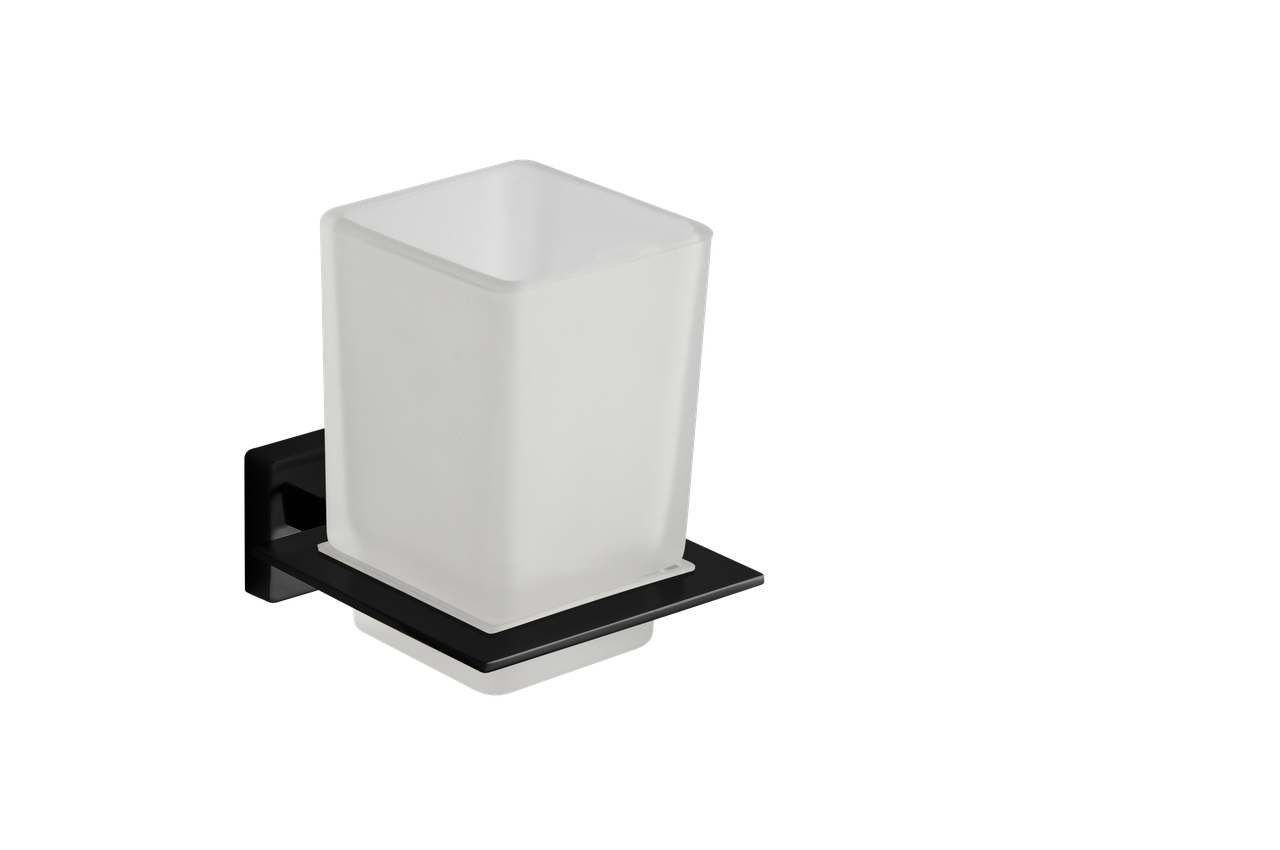 Стакан для зубных щеток VBI MERCURY Black (2810366688)