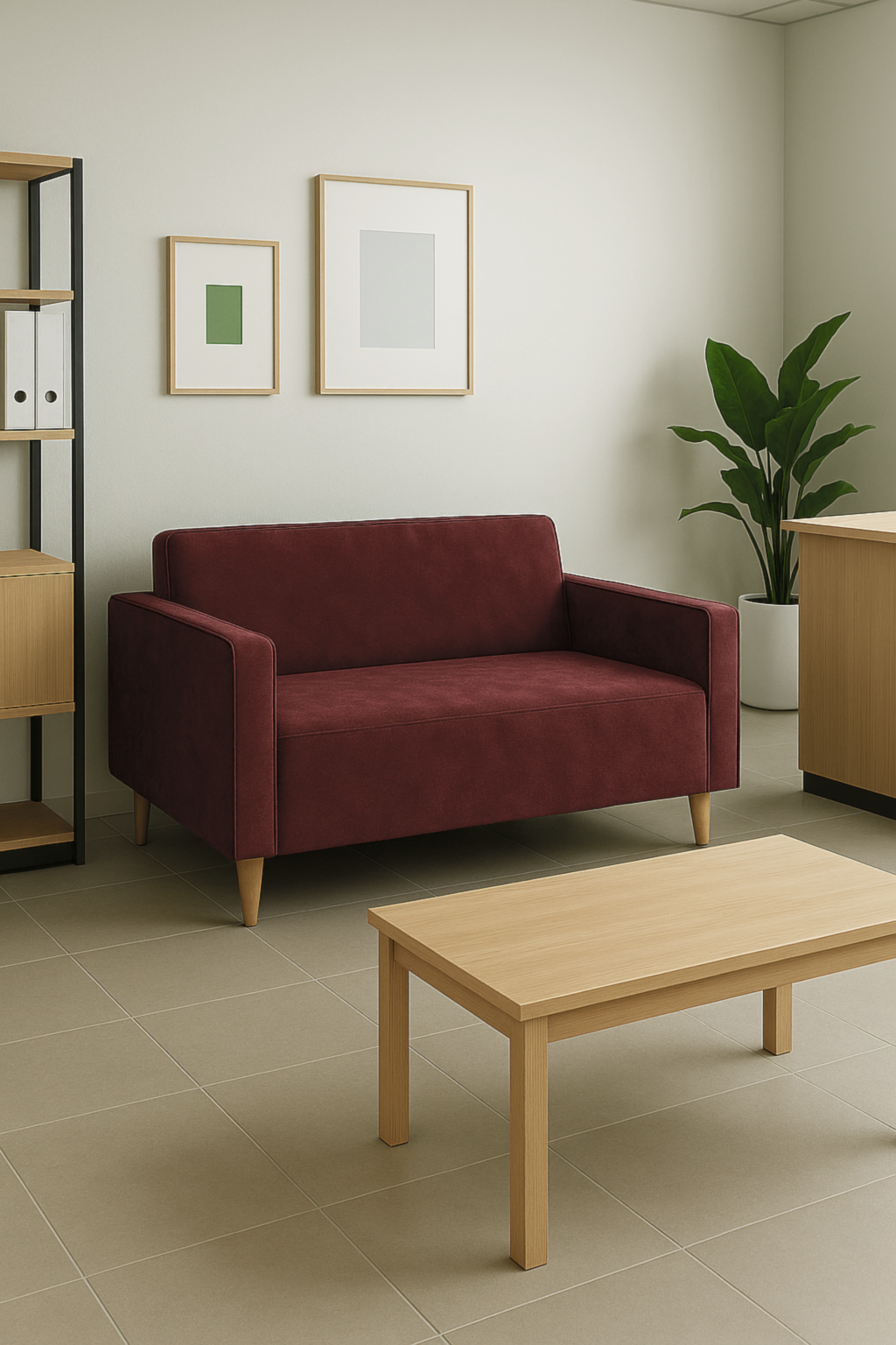 Диван офісний Tobi Sho Селдон з підлокітниками 1460х680х770 мм велюр Крокус Бордовий/63 (89rt6gd8) - фото 4 Диван офісний Tobi Sho Селдон з підлокітниками 1460х680х770 мм велюр Крокус Бордовий/63 (89rt6gd8) - фото 4