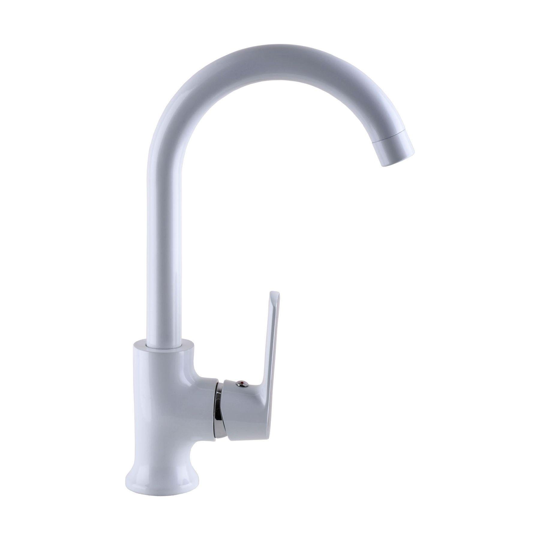 Змішувач для кухні Globus Lux Laguna GLA-0203SL-7-White Змішувач для кухні Globus Lux Laguna GLA-0203SL-7-White