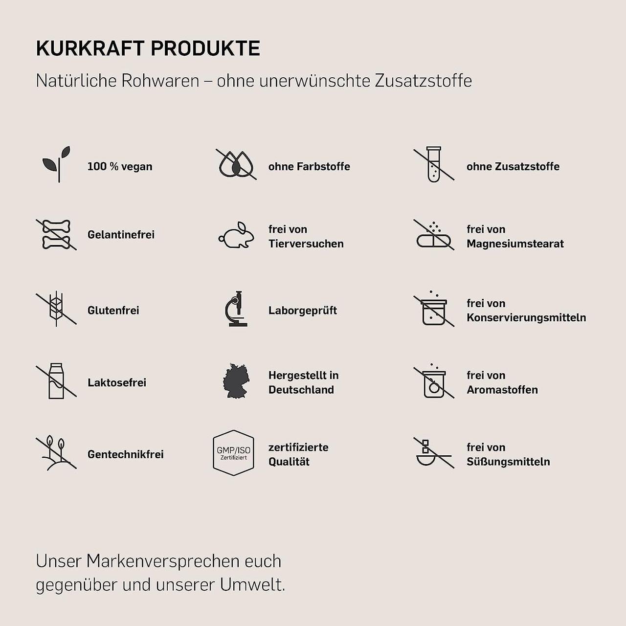 Добавка органічна Kurkraft брахмі 500 мг 180 капсул (50091688) - фото 6