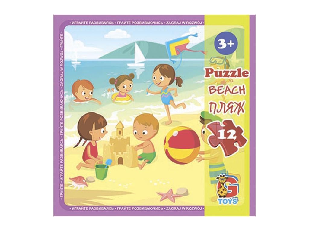 Пазли G-Toys LX04 із серії Дитячий майданчик 12 ел. (MTT-172297)