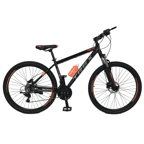 Велосипед дорожный Trex Helux 2021 SHIMANO 27,5" 17" Черный/Оранжевый Велосипед дорожный Trex Helux 2021 SHIMANO 27,5" 17" Черный/Оранжевый