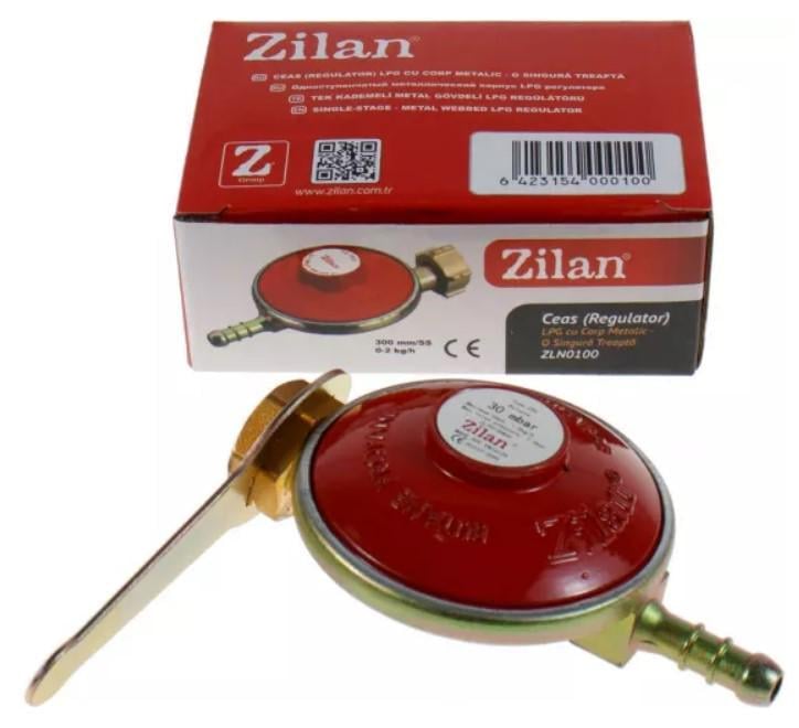 Редуктор газовый Zilan ZLN0100 для подключения газового оборудования к баллонам (2104618756)