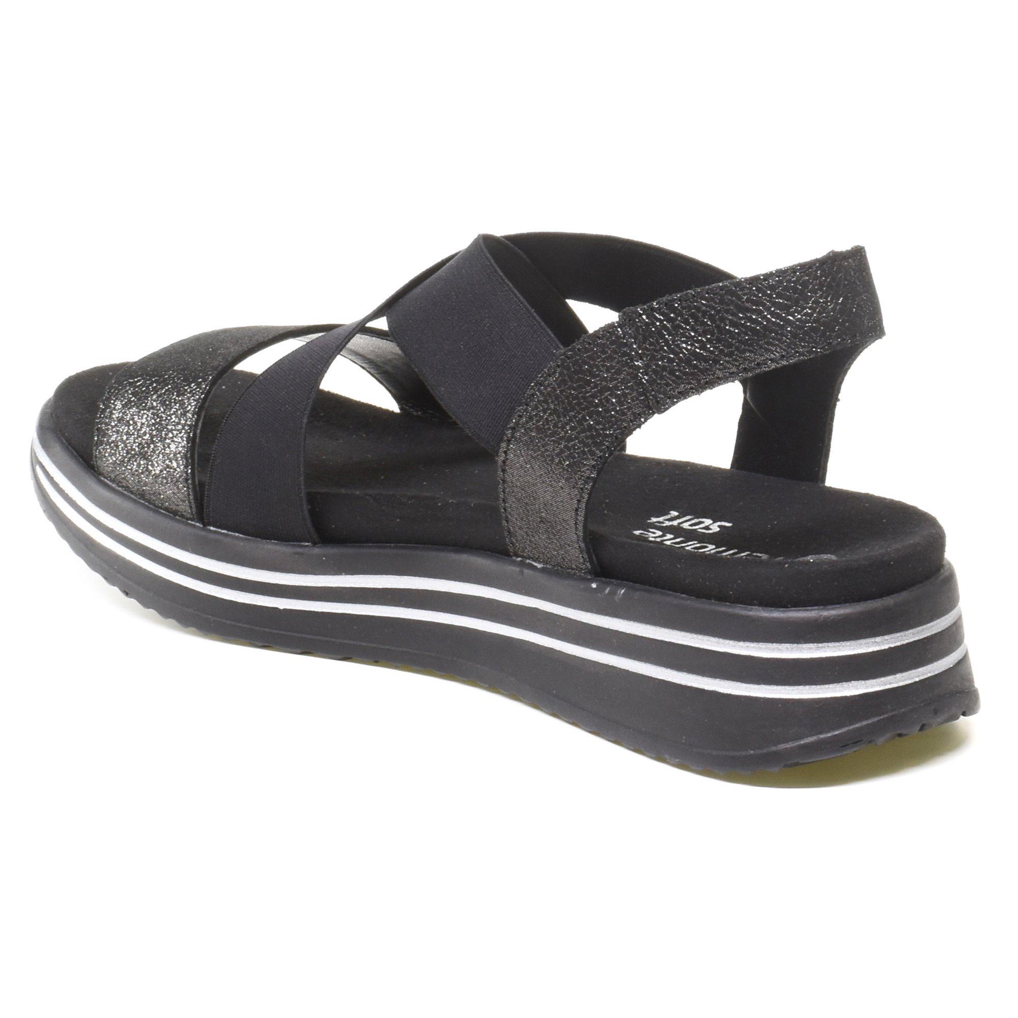 Сандалії жіночі Remonte р. 36 Чорний/Антрацитовий (069821-36) - фото 11 Сандалії жіночі Remonte р. 36 Чорний/Антрацитовий (069821-36) - фото 11