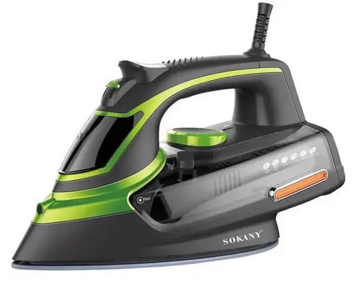 Утюг Sokany SK-11015 с керамическим покрытием 2400 Вт Черный с зеленым (29586436) Утюг Sokany SK-11015 с керамическим покрытием 2400 Вт Черный с зеленым (29586436)