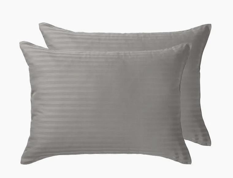 Набор наволочек Lighthouse Sateen Stripe 50х70 см 2 шт. Grey