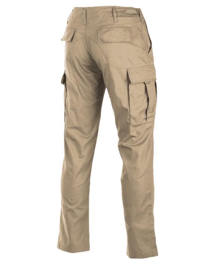 Штани Mil-Tec Teesar RipStop BDU Slim Fit 11853104 L Хакі - фото 2