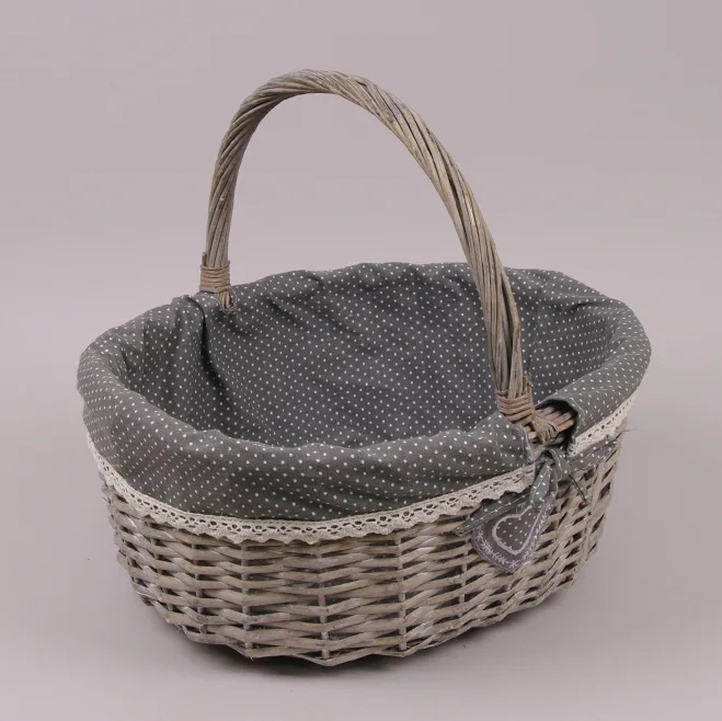 Корзина с тканью Flora (5321)
