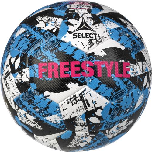 Мяч футбольный Select FREESTYLE v23 р. 4,25 Синий/Черный/Белый (00000025753-f6a6a)
