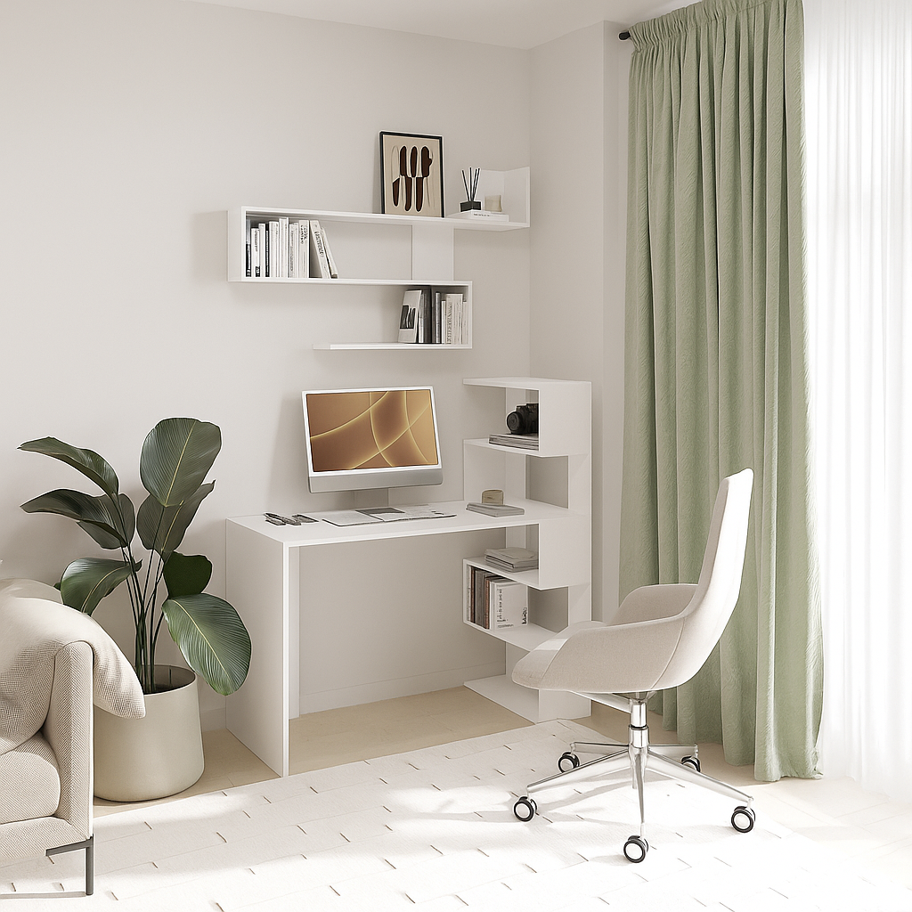 Комплект СП-shelf/ПК-7 письменный стол с навесной полкой Комплект СП-shelf/ПК-7 письменный стол с навесной полкой